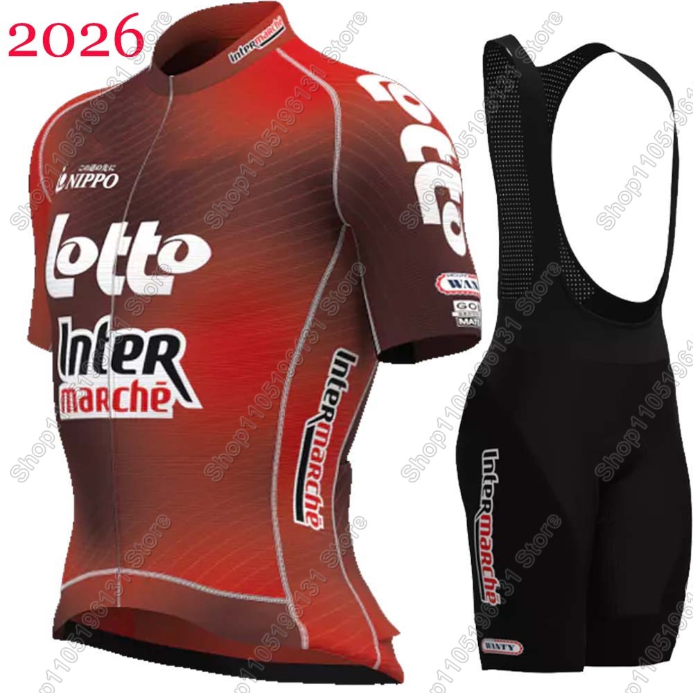 Mountain Biking Uniform - ロトサイクリング 2026 ジャージセット メンズ 夏 ベルギーチームウェア