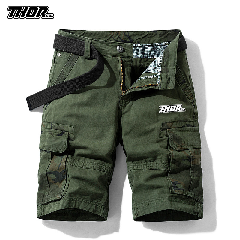 Mountain Biking Body Armour - THORSOL サイクリングショーツ男性用ワークショーツダウンヒルマウンテンバイクショートパンツ 2026 夏自転車ボトムスキュロット通気性