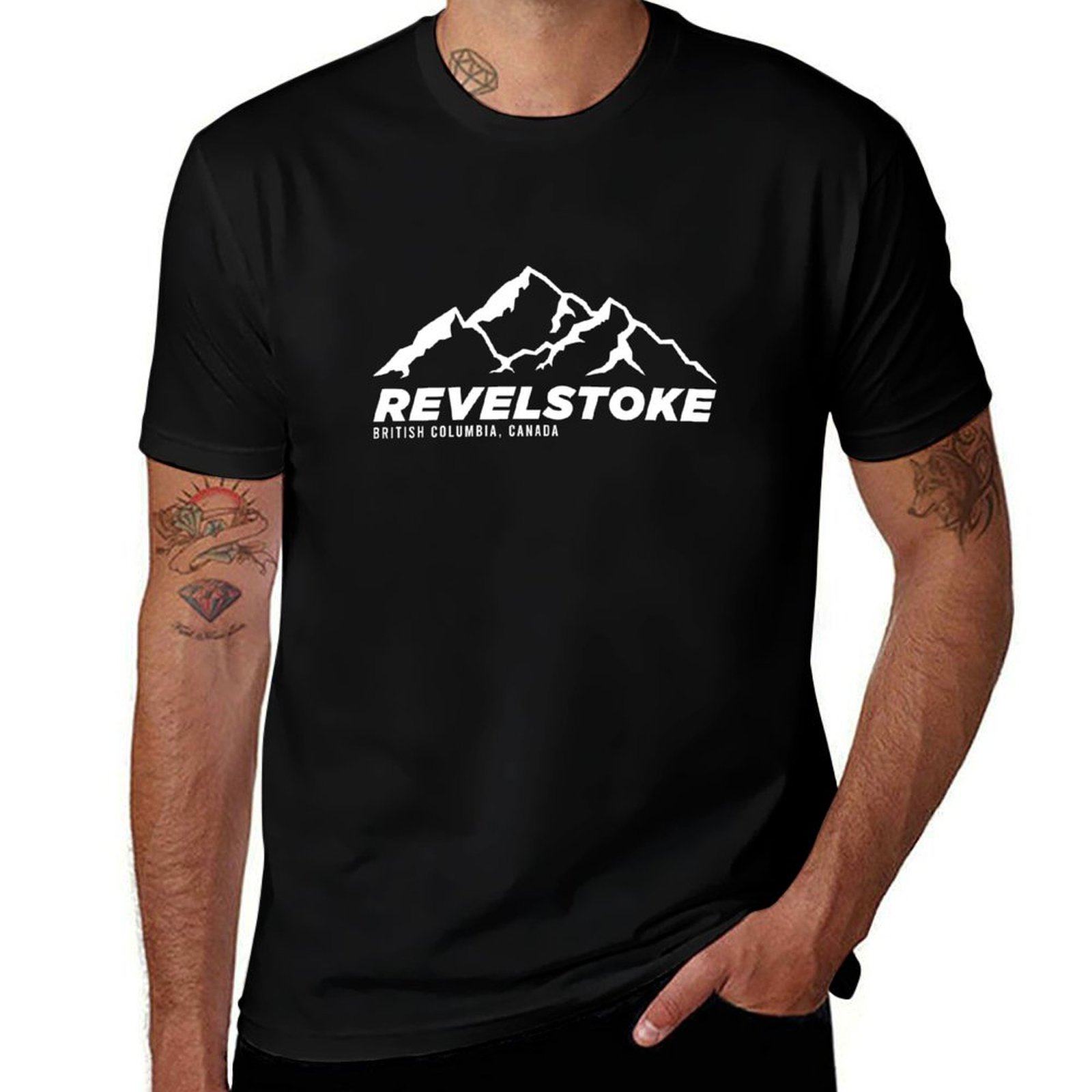 Mountain Biking Revelstoke - スキー レベルストーク B.C カナダ スキーとマウンテンバイクの楽園 Tシャツ