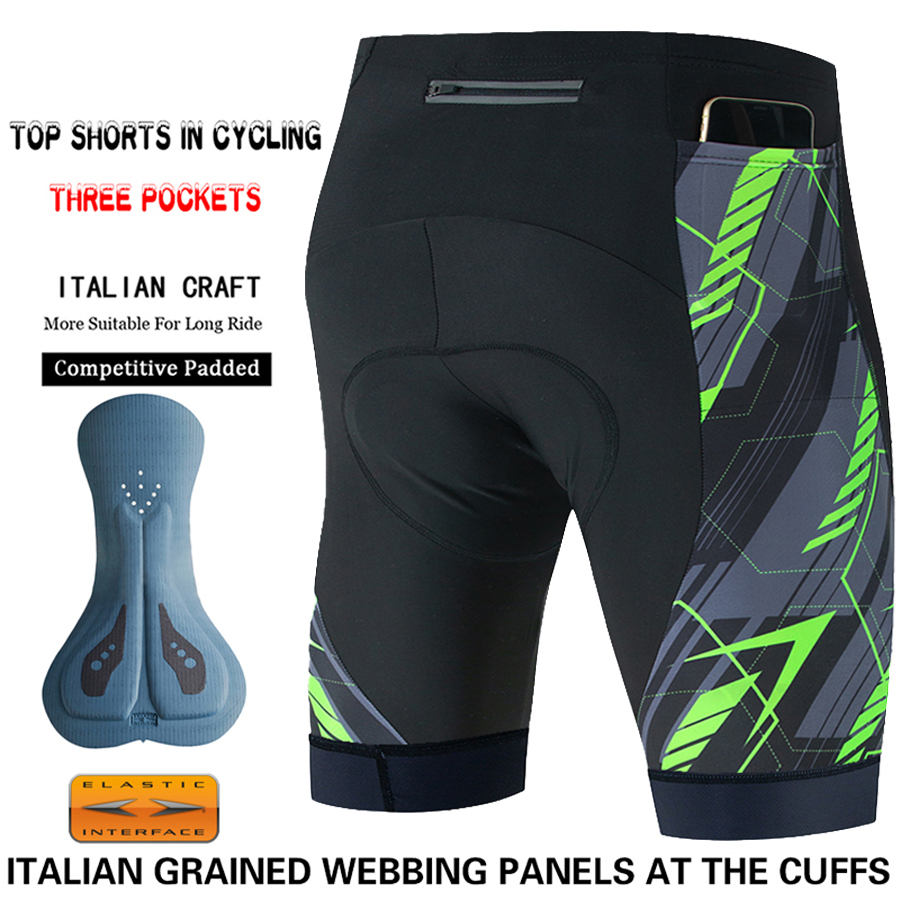 3 ポケットメンズサイクリングショーツ MTB マウンテンバ - Mountain Biking Body Armour のレビューと価格