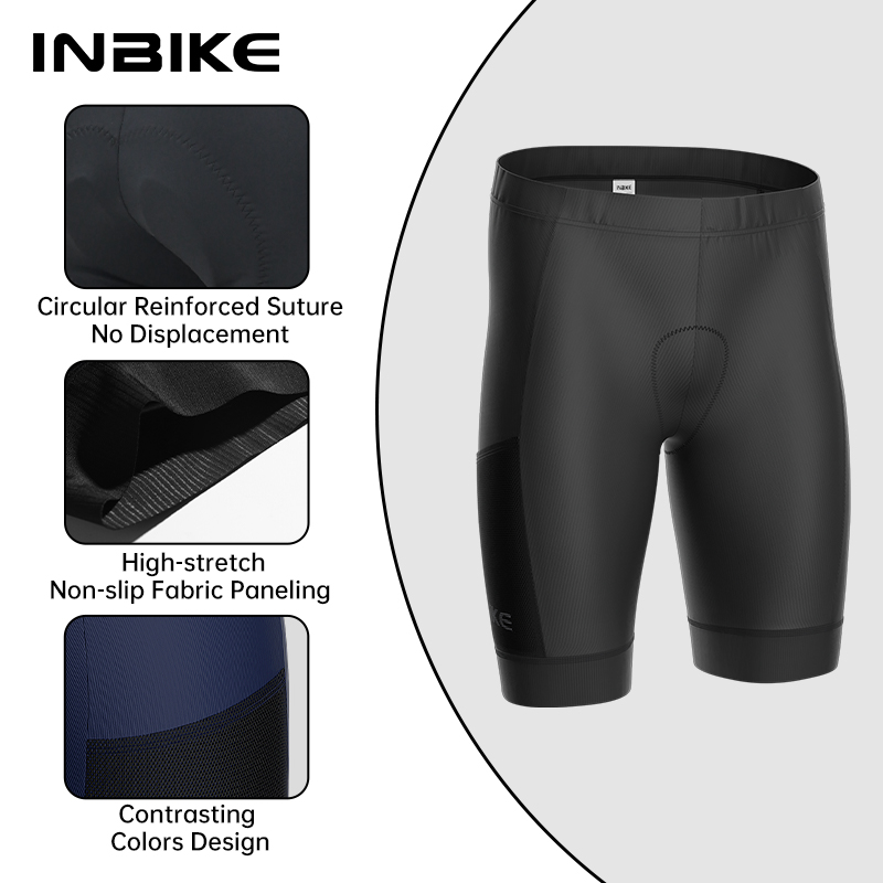 INBIKE メンズサイクリングショーツ サイドメッシュポケ - Mountain Biking Body Armour のレビューと価格