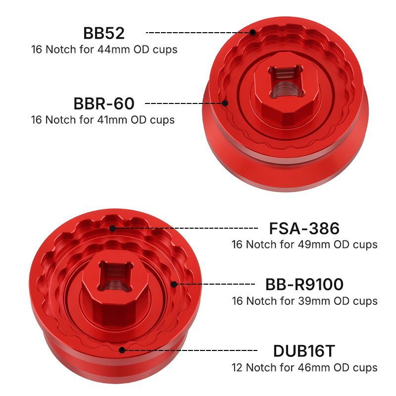MUQZI 5-in-1 ボトムブラケットツール 12/16 - Bottom Bracket Press のレビューと価格