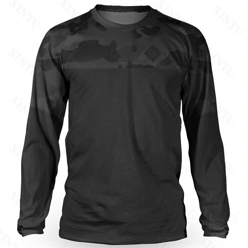 男性用ルーズライダーTシャツ,ダウンヒルマウンテンバイクウェ - Mountain Biking Uniform のレビューと価格