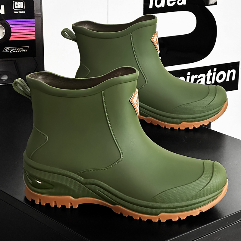 メンズレインブーツ アウトドア耐摩耗性 登山 釣り用 滑り止 - Men'S Mountain Biking Shoes のレビューと価格