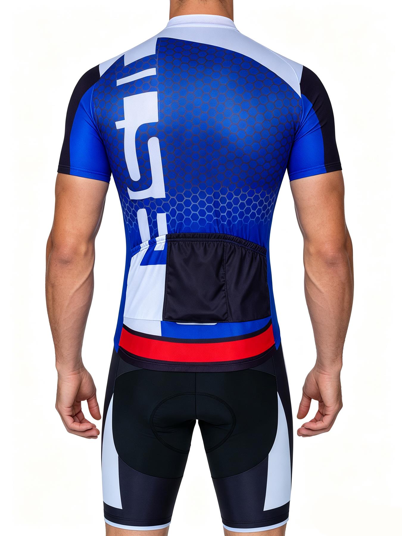 プロチームサイクリングジャージセット夏サイクリングウェアマウ - Mountain Biking Uniform のレビューと価格