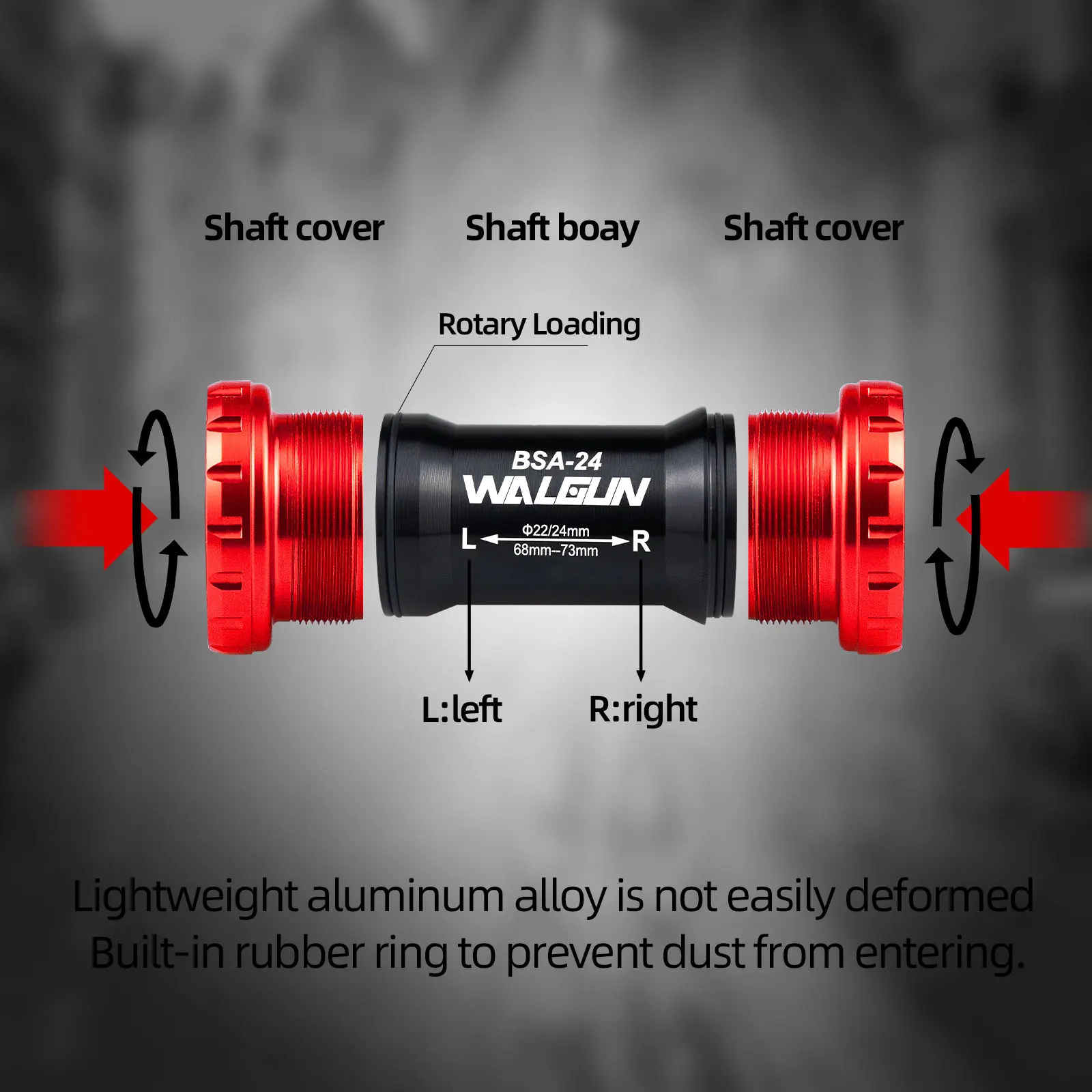 BSA ネジ付き自転車ボトムブラケットセラミック BB BS - Bottom Bracket Press のレビューと価格