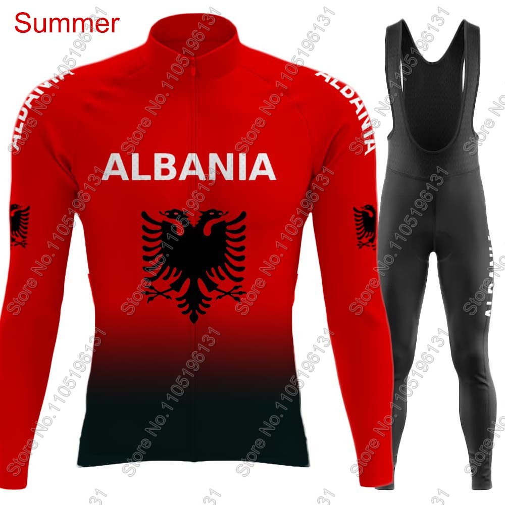 アルバニア代表チーム 2026 サイクリングジャージセット  - Mountain Biking Uniform のレビューと価格